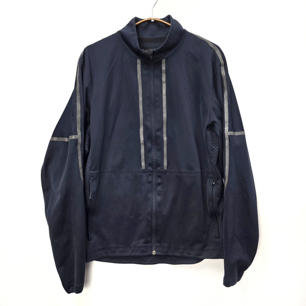 Lululemon Mens Blue Full-zip Running Jacket Size Medium